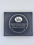 2020-W American Silver Eagle — V75 WWII 75th Anniversary Privy (OGP)