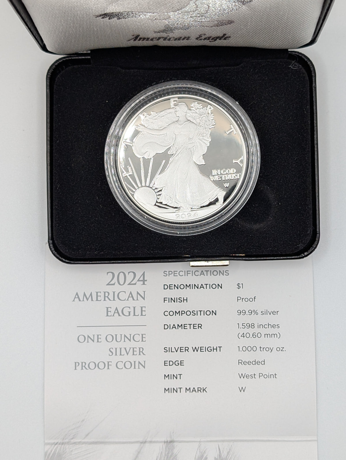 2024-W American Silver Eagle — Proof (OGP)