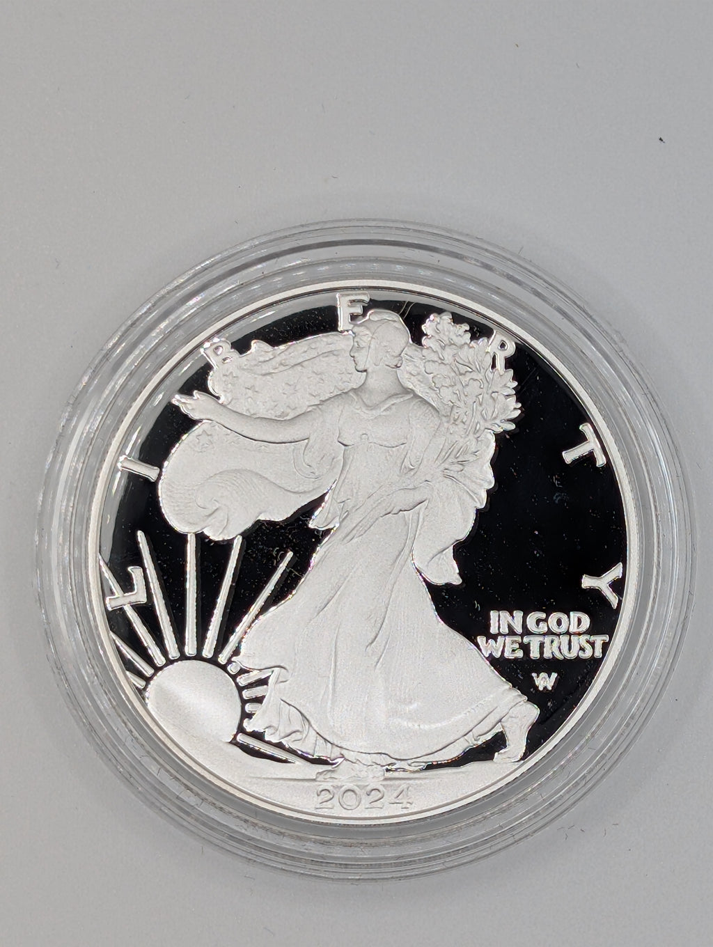2024-W American Silver Eagle — Proof (OGP)
