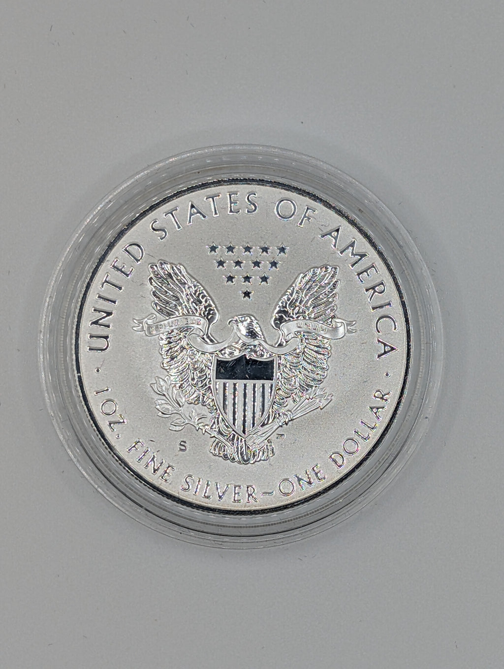 2019-S American Silver Eagle — Enhanced Reverse Proof (OGP)