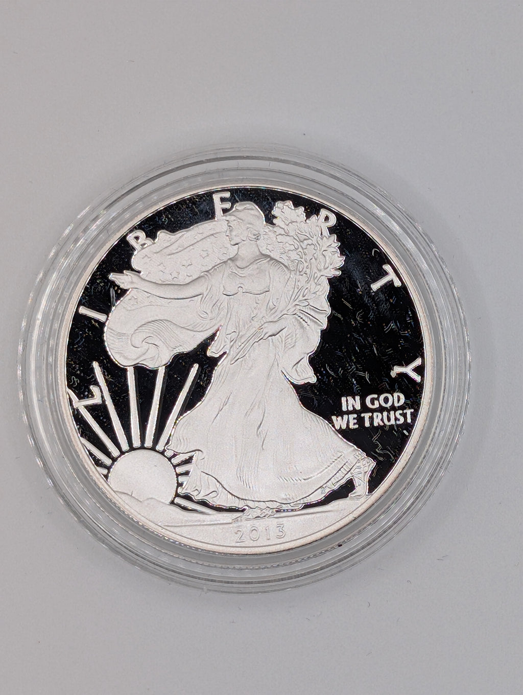 2013-W American Silver Eagle — Proof (OGP)