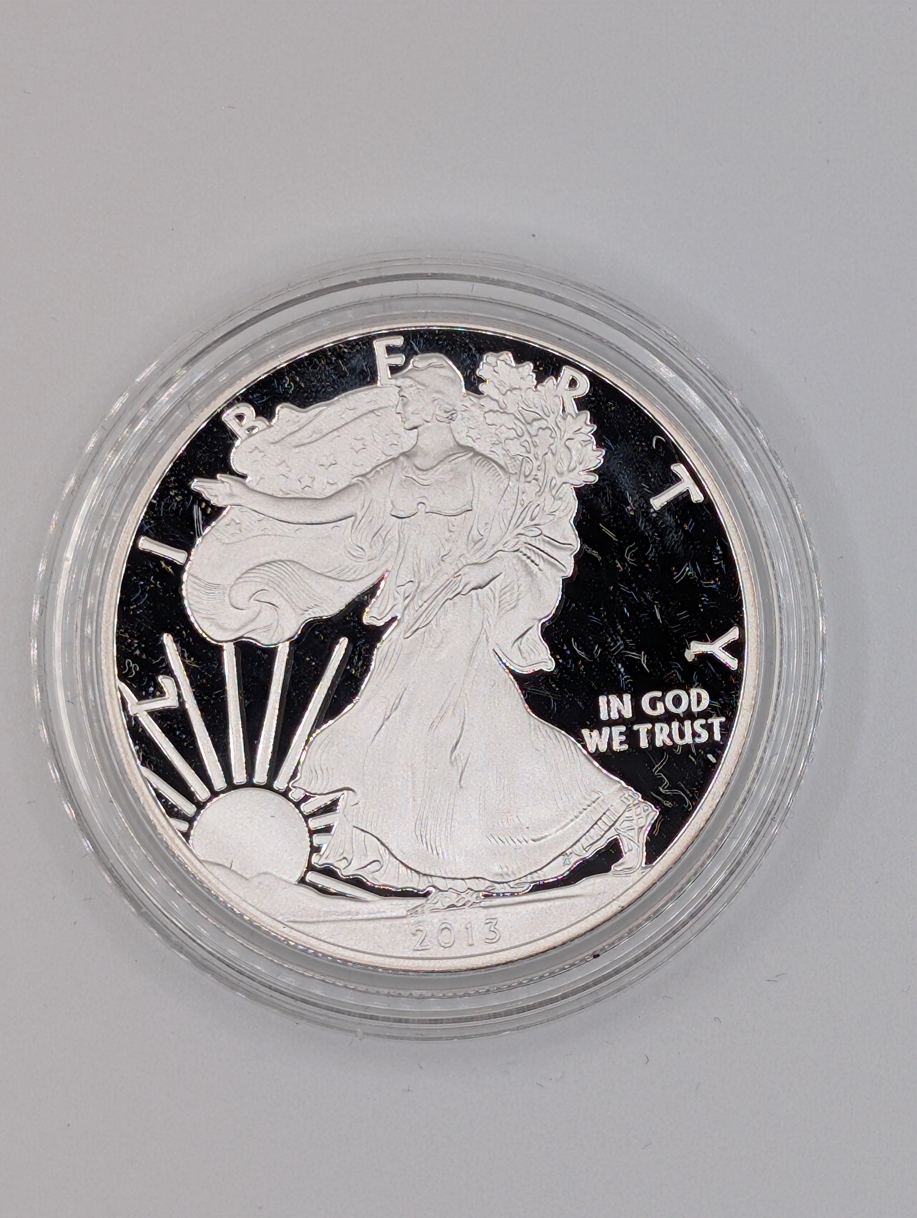 2013-W American Silver Eagle — Proof (OGP)
