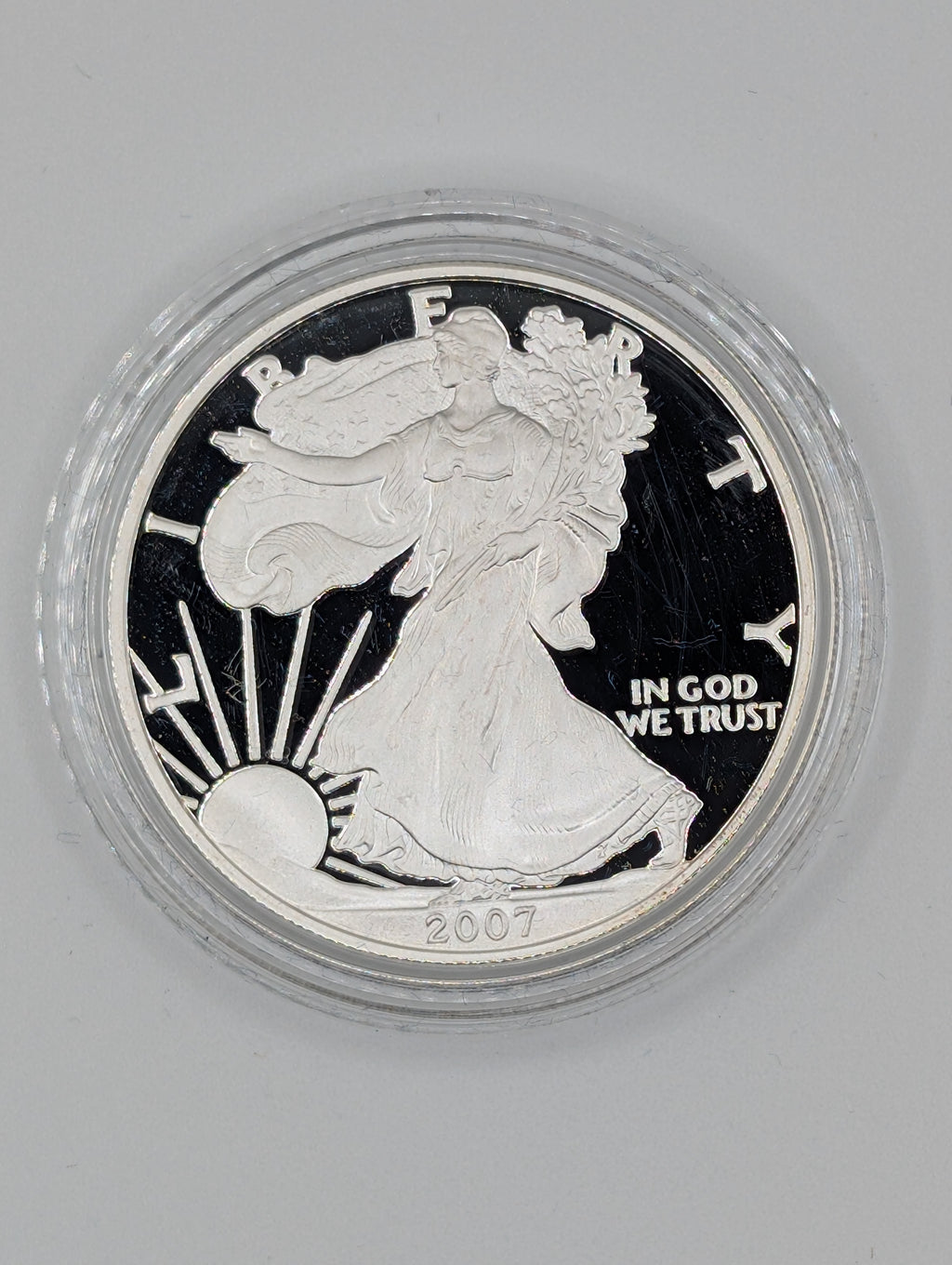 2007-W American Silver Eagle (OGP)