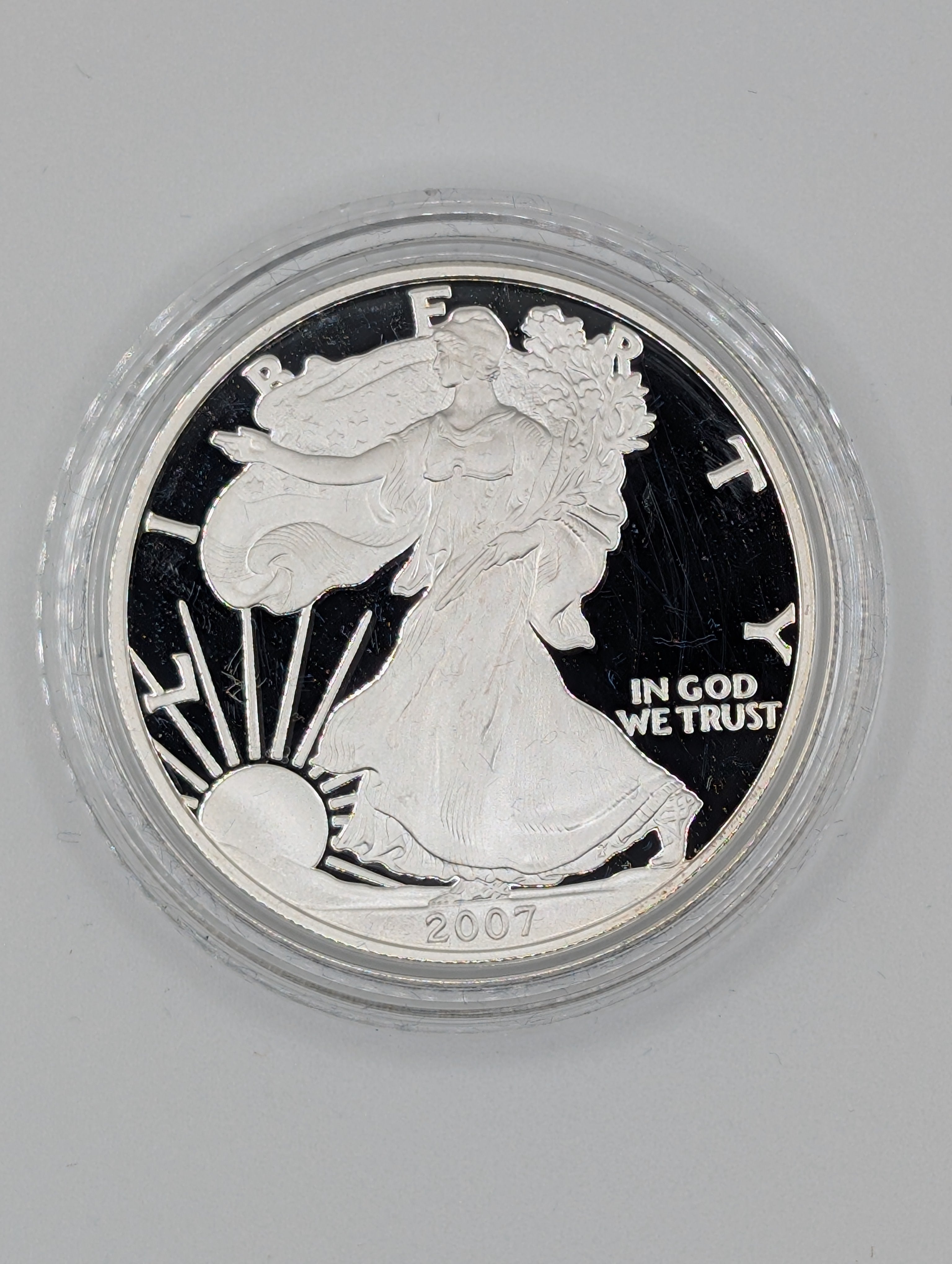 2007-W American Silver Eagle (OGP)