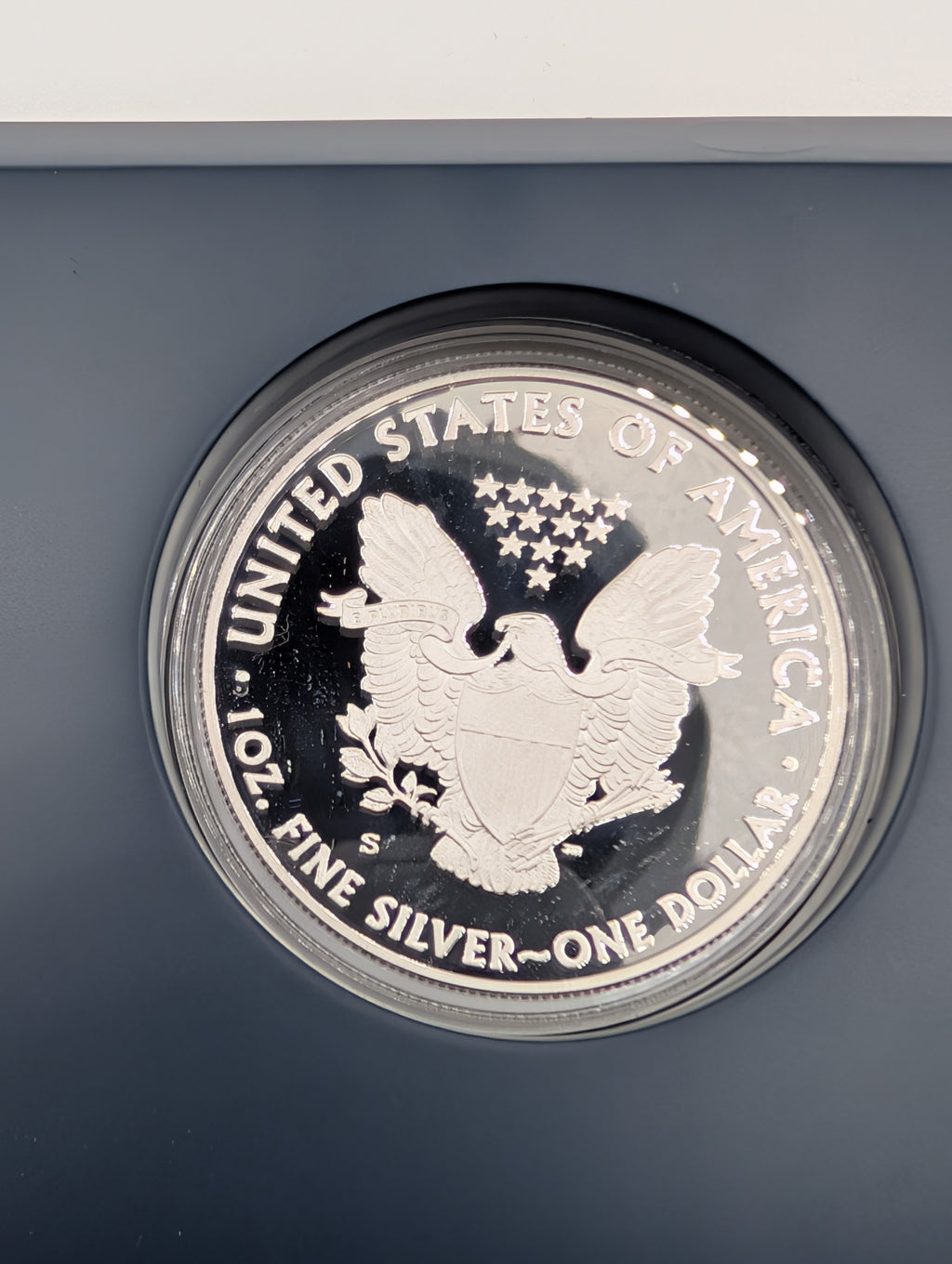 2012-S American Silver Eagle — San Francisco Reverse Proof & Proof (OGP) 2-Coin Set